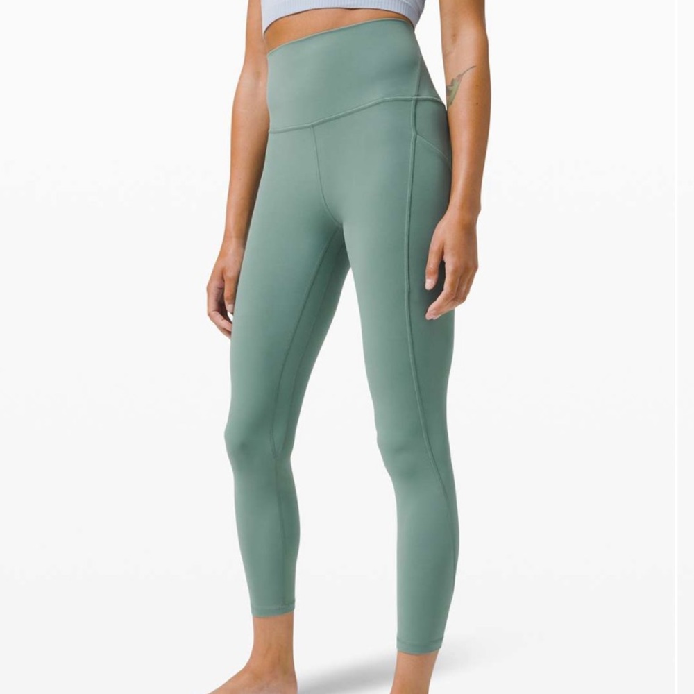 Lululemon Align High Rise Pant with Pockets 25" Tidewater Teal